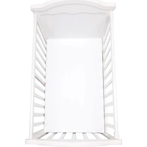 Jaju Baby Pembe Lastikli Bebek Çarşaf - 70 x 140 cm Beşik İçin