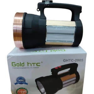 Gold Htc Aliminyum Gövdeli Şarjlı Projektör GHTC_2805 15W