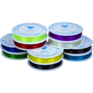 Emin İş Eğitimi Renkli Takı Misinası 10 Renk 4,5 m x 1 mm