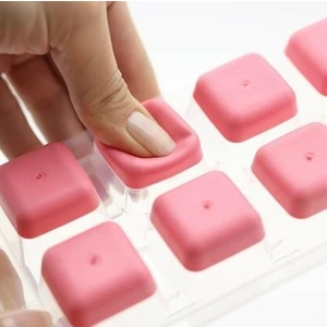 Vip Home Concept Gondol Bas Parmak Silikon Buz Kalıbı 1 Adet 12 Bölmeli Buzluk