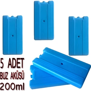 Vip Home Concept 5 Adet Buz Aküsü Buz Kaseti Buzluk 200ML