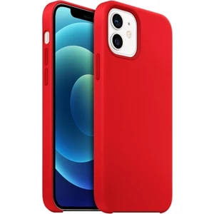 Buff iPhone 12 Mini Rubber Fit Kılıf Red