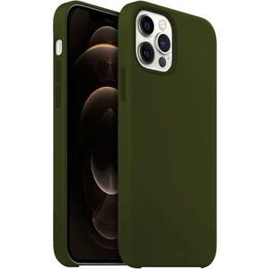 Buff Apple iPhone 12 / 12 Pro Rubber Fit Silikon Kılıf Yeşil