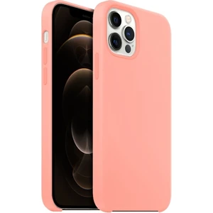 Buff iPhone 12 Pro Max Rubber Fit Kılıf Pink Sand