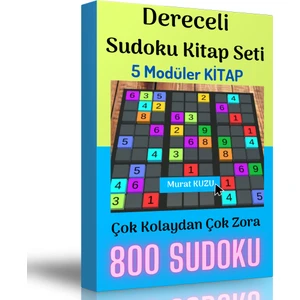 Dereceli Sudoku Kitap Seti -5 Kitap