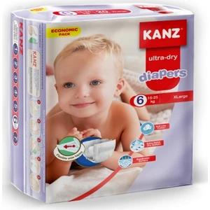 6 Numara Bebek Bezi 15-25 kg Xlarge 20 Adet