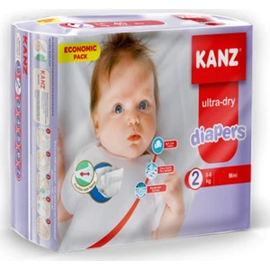 2 Numara Bebek Bezi 3-6 kg Mini 40 Adet