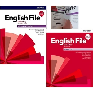 Oxford University Press English File Elementary Student's Book With Online Practice + Workbook Without Key