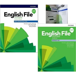 Oxford University Press English File Intermediate Student's Book With Online Practice + Workbook Without Key