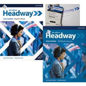 Oxford University Press Headway 5th Edition Intermediate Student's Book With Online Practice + Workbook Without Key