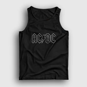 Unisex Siyah Black AC/DC Atlet