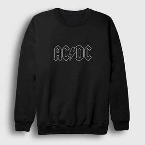 Unisex Siyah Black AC/DC Sweatshirt