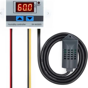 Bmk Electro Ankara Dijital Nem Kontrol Aleti 220V Enstrüman ve Nem Sensörü Nem Kontrol Anahtarı Higrostat Higrometre W3005