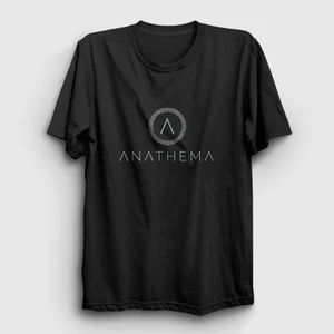 Unisex Siyah A Anathema T-Shirt