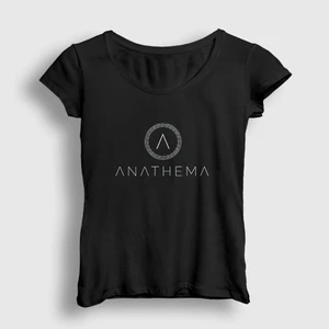 Kadın Siyah A Anathema T-Shirt