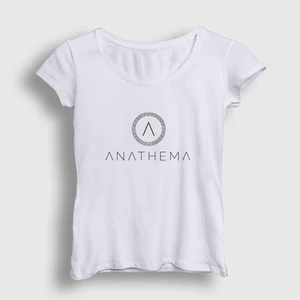 Kadın Beyaz A Anathema T-Shirt