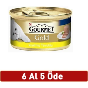 Gourmet Gold Kıyılmış Tavuklu 85 gr 6 ' lı Avantaj Paketi