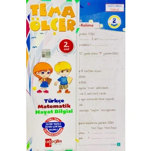 Artı Eğitim Yayınları 2.Sınıf Tema Ölçer Yaprak Test