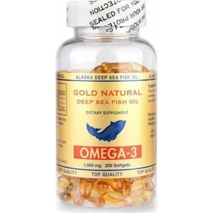 Gold Natural Omega 3 Balık Yağı 200 Softgel