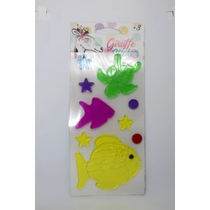 Jöle Sticker Renkli Balık