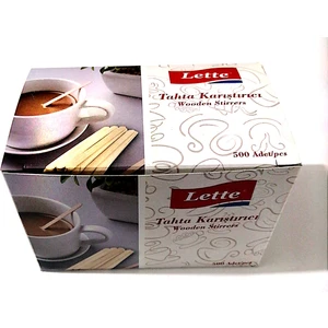 Tahta Karıştırıcı Çay Kaşığı