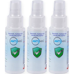 Kalıcı Yüzey Dezenfektanı 50 Ml 3'lü Paket