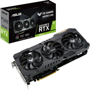 GeForce TUF RTX 3060Ti 8GB OC 256Bit GDDR6 (DX12) PCI-Express 4.0 LHR Ekran Kartı (TUF-RTX3060TI-O8G-GAMING)