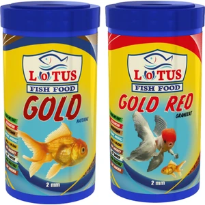 Gold Natural 250 ml + Gold Red 250 ml Japon Balık Yemi
