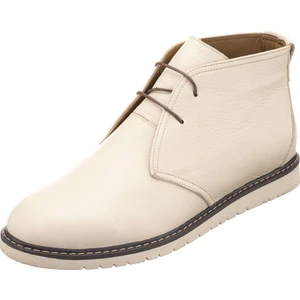 Costo Shoes HB1018 Bej Termo Taban Büyük Numara Rahat Geniş Kalıp Üst Kalite Erkek Bot