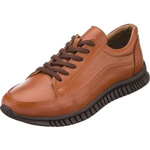 Costo Shoes G1053461 Taba Kauçuk Taban Büyük Numara Rahat Geniş Kalıp Erkek Vip Spor Ayakkabı