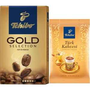 Gold Selection Öğütülmüş Filtre Kahve 250 gr & Türk Kahvesi 100 gr
