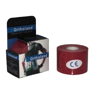 Kırmızı Renk Kinesio Bandı, Spor Kas Ağrı 5cm*5mt