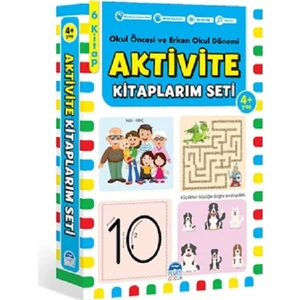 Aktivite Kitaplarım Seti Okul Öncesi ve Erken Okul Dönemi 4+ Yaş