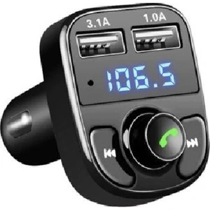 Car X8 Bt/usb Micro Sd Hafıza Kartı Araç Fm Transmitter