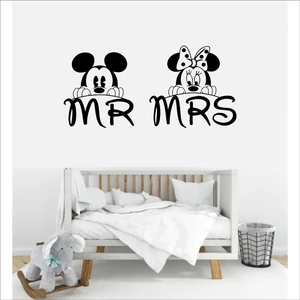 Dijital Dünya Mr And Mrs Duvar Sticker Dv 8