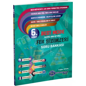 Gür Yayınları 6.Sınıf Fen Bilimleri Best Mode Konu Anlatımlı Soru Bankası