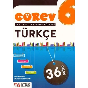 Nitelik Yayınları 6. Sınıf Görev Türkçe
