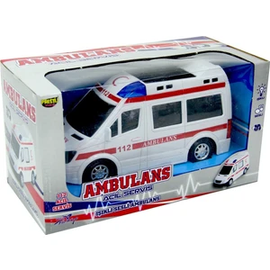 Işıklı Sesli Pilli Ambulans