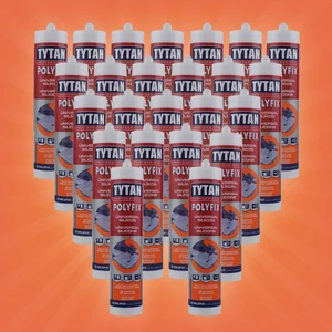 Silikon Şeffaf Polyfix Universal 280 gr - Selena - 24 Adet