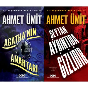 Agatha'nın Anahtarı - Şeytan Ayrıntıda Gizlidir - 2 Kitap - Ahmet Ümit