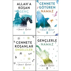 Ahmet Bulut 4 Kitap Set (Allah'a Koşan Genç+Cennete Götüren Namaz+Cennete Koşanlar Engelliler+Gençlerle Namaz)
