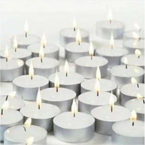 Tealight Mum Beyaz 25' Li Mum