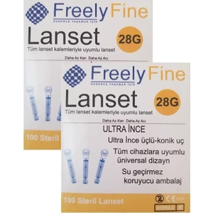 Steril Yassı Lanset 100LÜ 2 Kutu