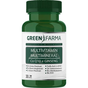 Greenfarma Multivitamin & Multimineral 30 Kapsül