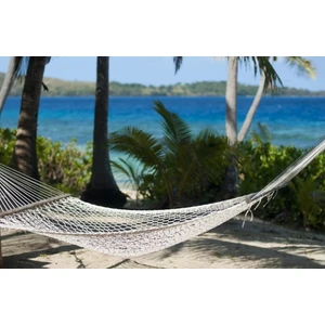 Vip Home Concept İp Örgülü Ahşap Hamak Büyük Boy