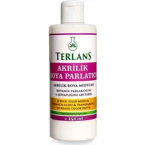 Terlans Akrilik Boya Parlatıcı Acrylic Gloss Medium 250 ml