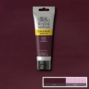 Winsor & Newton Galeria Akrilik Boya 120 ml Burgundy 075