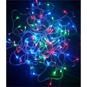 Yılbaşı LED Renkli Işık 8m Rgb Karşışık Renkli 220VOLT Fişli