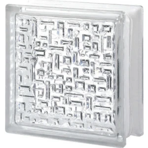Şeffaf Mozaik Model Seves Cam Tuğla 19X19X8CM