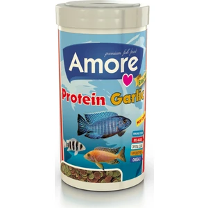 Protein Garlic Pro Mix Chips 250 ml Algae Clear Immune Protect Akvaryum Balık Yemi